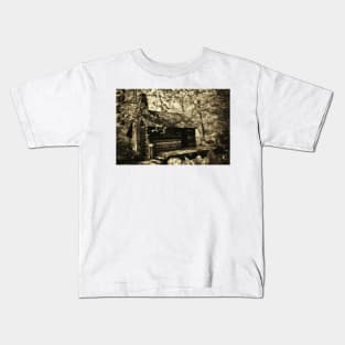 Pioneer Days - Log Cabin Kids T-Shirt